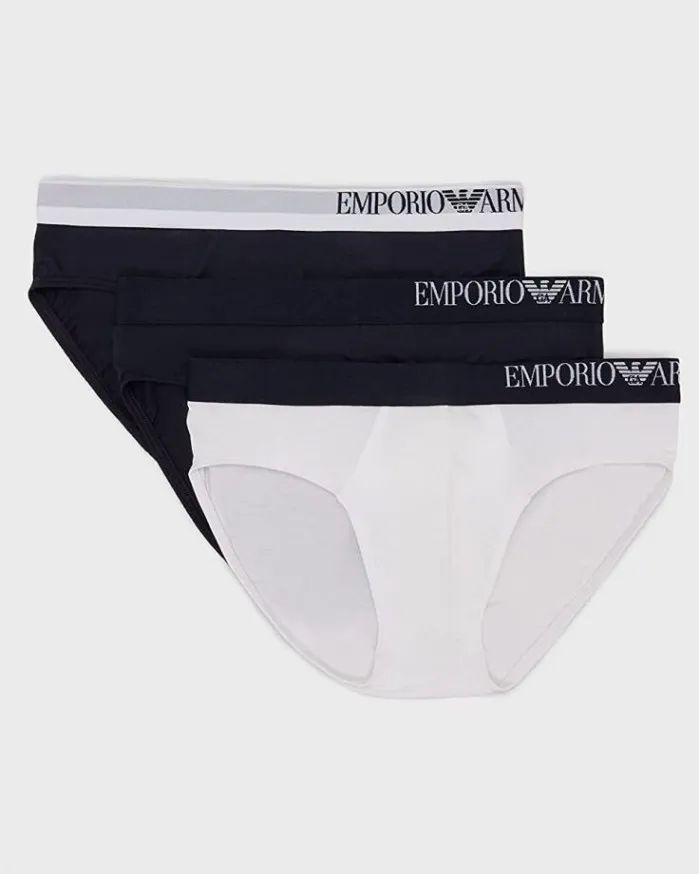 SLIP 1117343R72878535 PACK 3 EMPORIO ARMANI