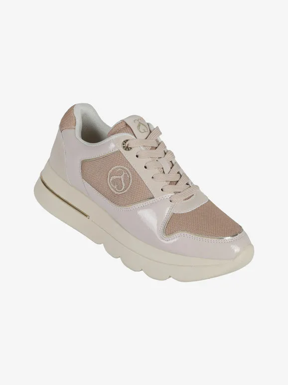 Solo Soprani TORONTO PATENT GLITTER Zapatillas de mujer con plataforma plana