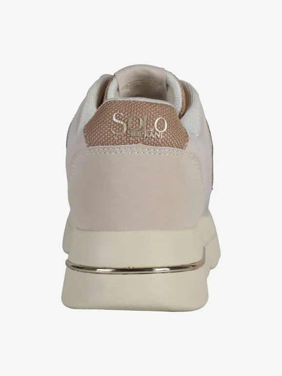 Solo Soprani TORONTO PATENT GLITTER Zapatillas de mujer con plataforma plana