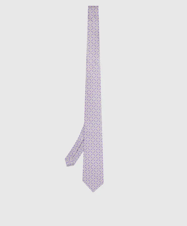 Stefano Ricci Patterned tie and pocket square set