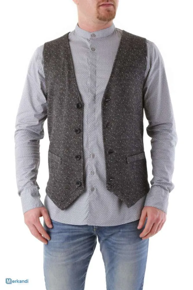 Stock de chalecos de hombre de marca Absolut Joy
