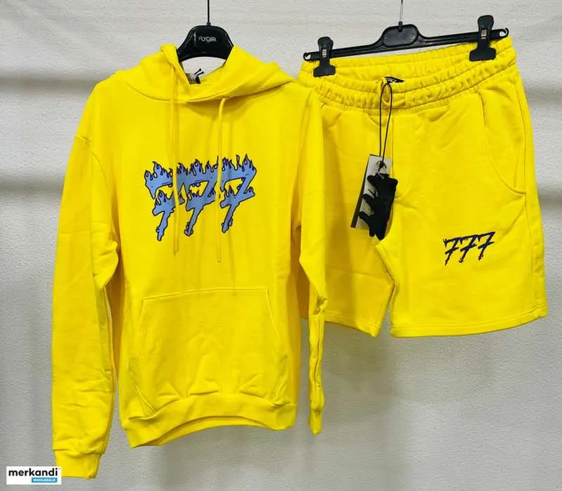 Stock ropa deportiva Triplosette hombre p/e