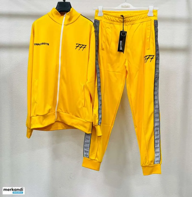 Stock ropa deportiva Triplosette hombre p/e