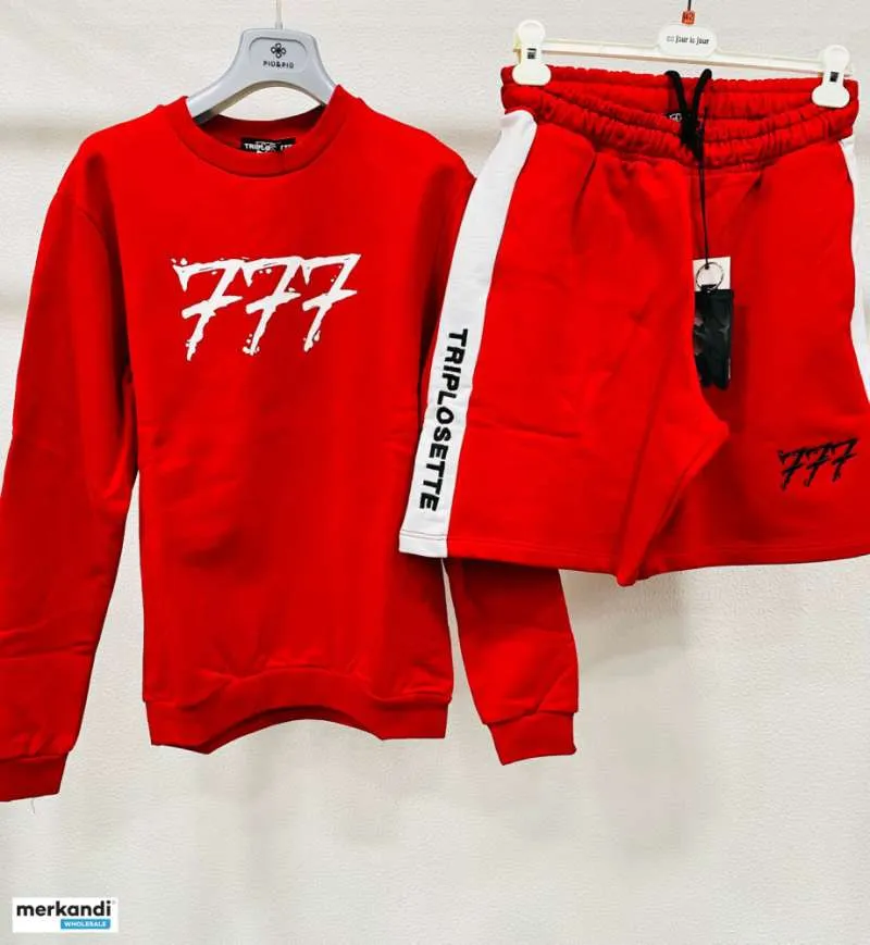 Stock ropa deportiva Triplosette hombre p/e