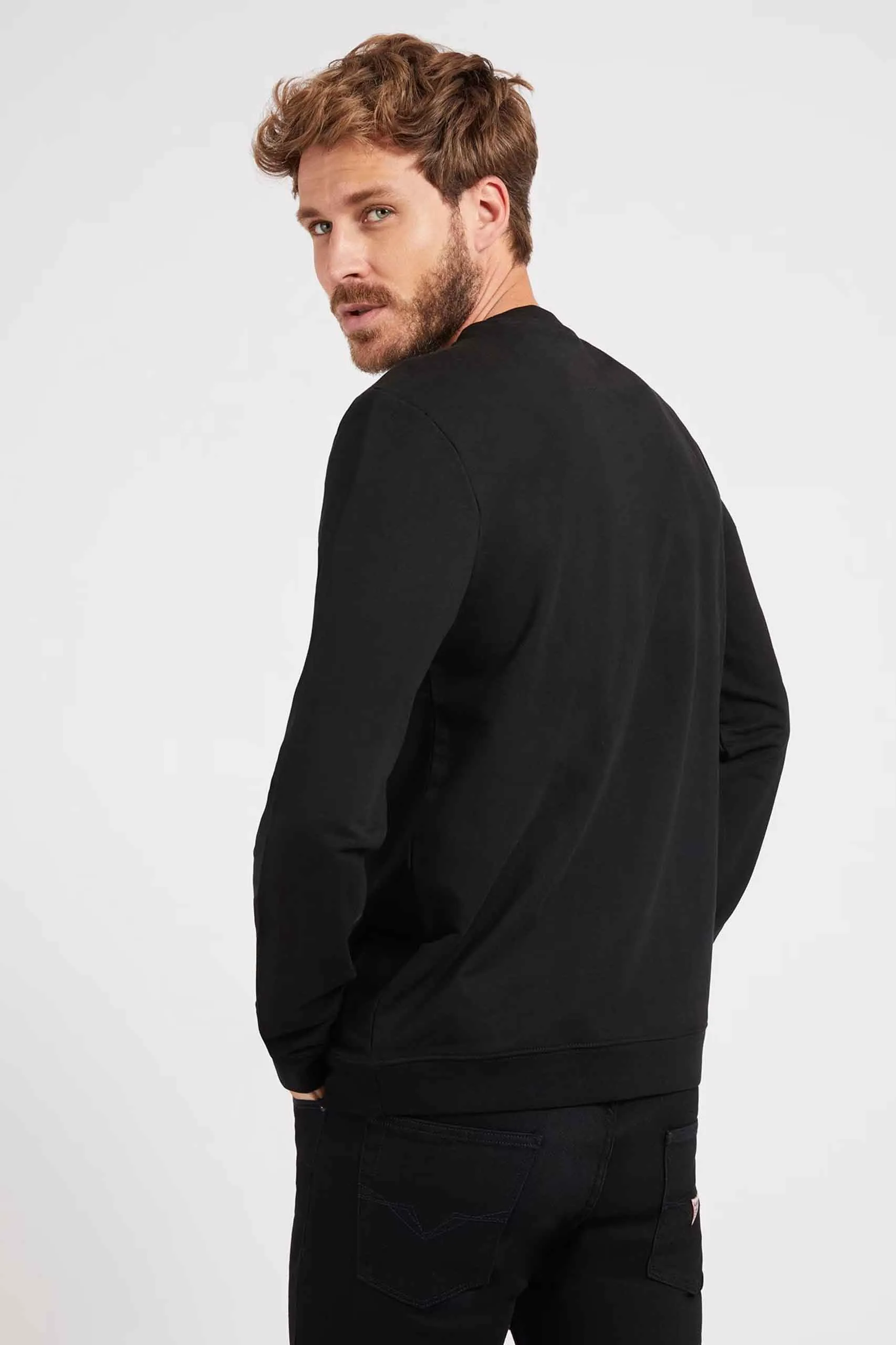 Sudadera para hombre de Guess Jeans – M2YQ37K6ZS1