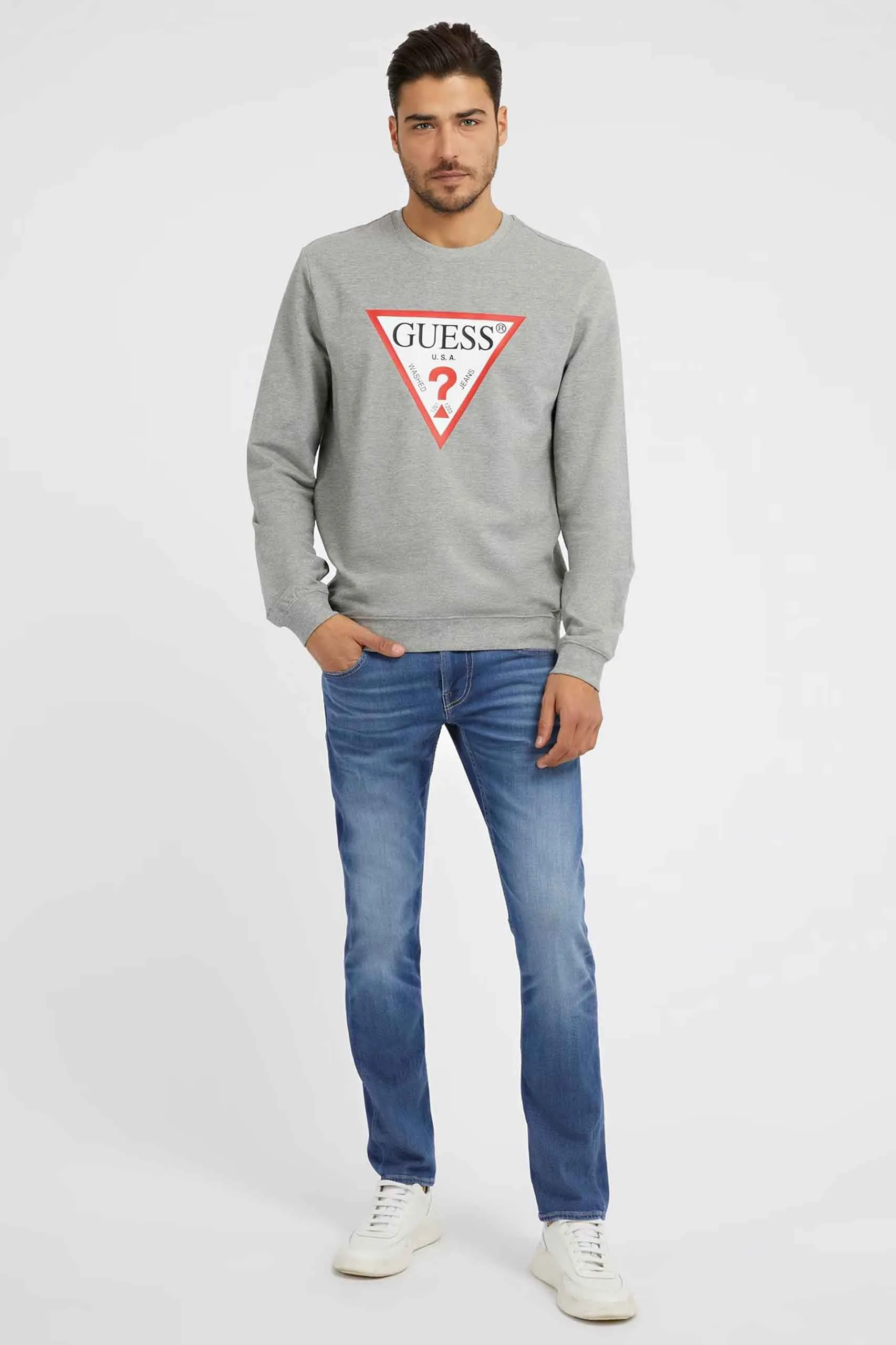 Sudadera para hombre de Guess Jeans – M2YQ37K6ZS1