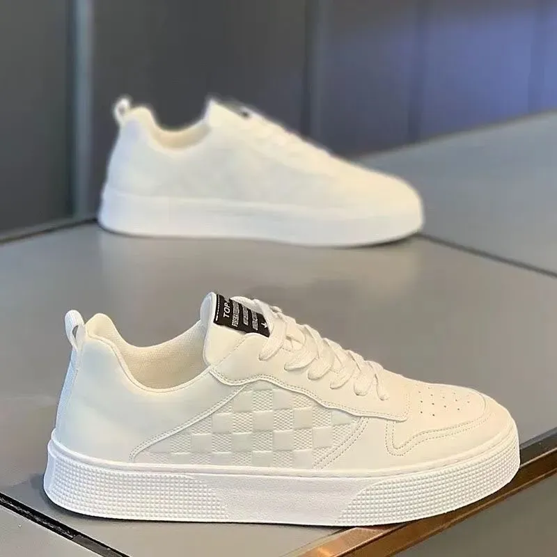 Summer Nuevo transpirable Little White Mass's Fashion versátil Versátil Suelto Sports Tablero informal Zapatos de moda