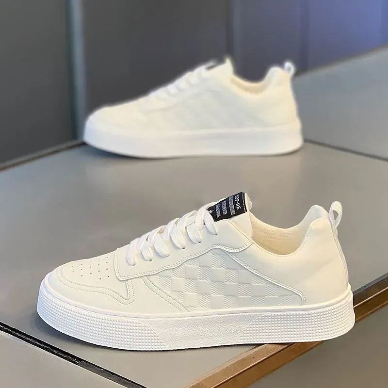 Summer Nuevo transpirable Little White Mass's Fashion versátil Versátil Suelto Sports Tablero informal Zapatos de moda