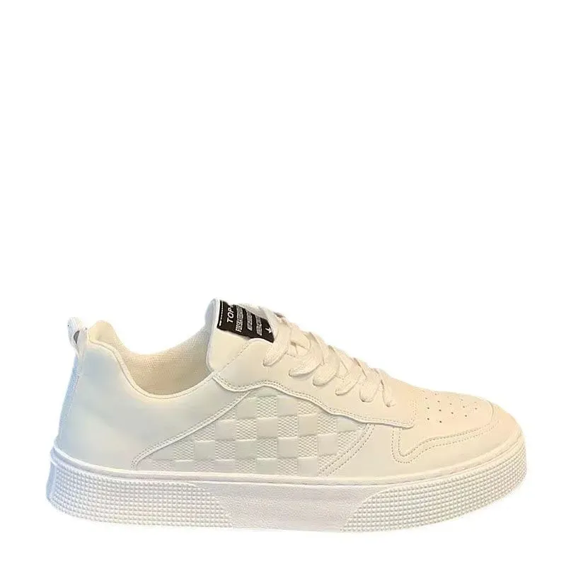 Summer Nuevo transpirable Little White Mass's Fashion versátil Versátil Suelto Sports Tablero informal Zapatos de moda