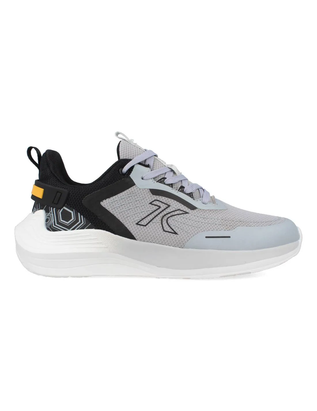 SWDEN KLE  DEPORTIVA NYLON GRIS CORDONES