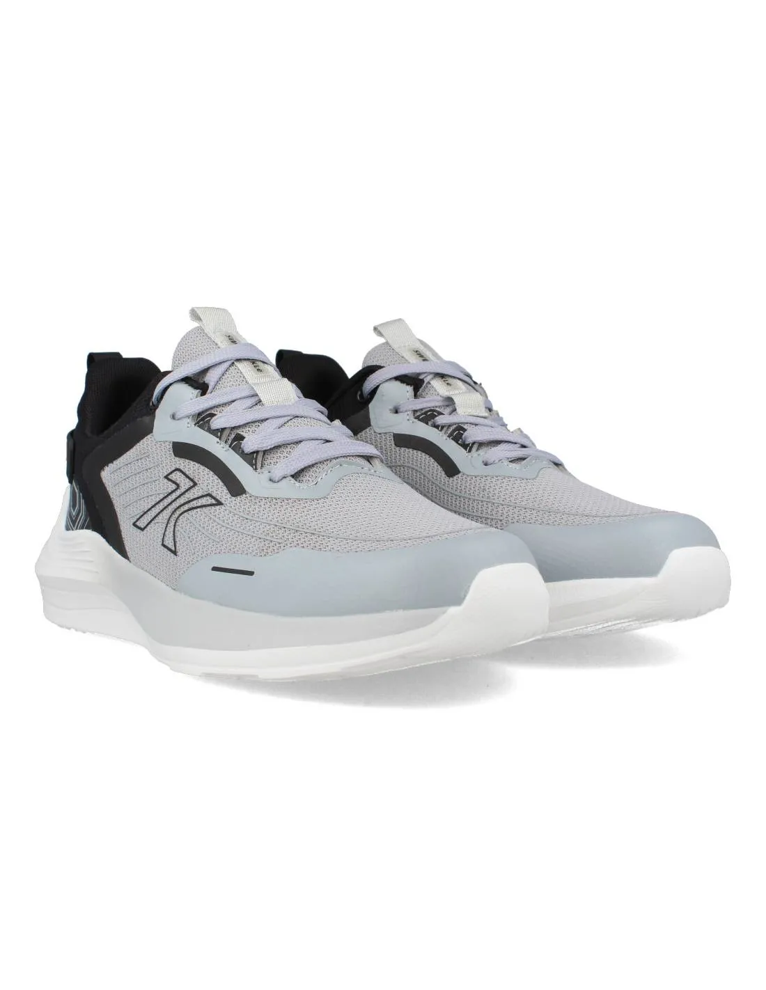 SWDEN KLE  DEPORTIVA NYLON GRIS CORDONES