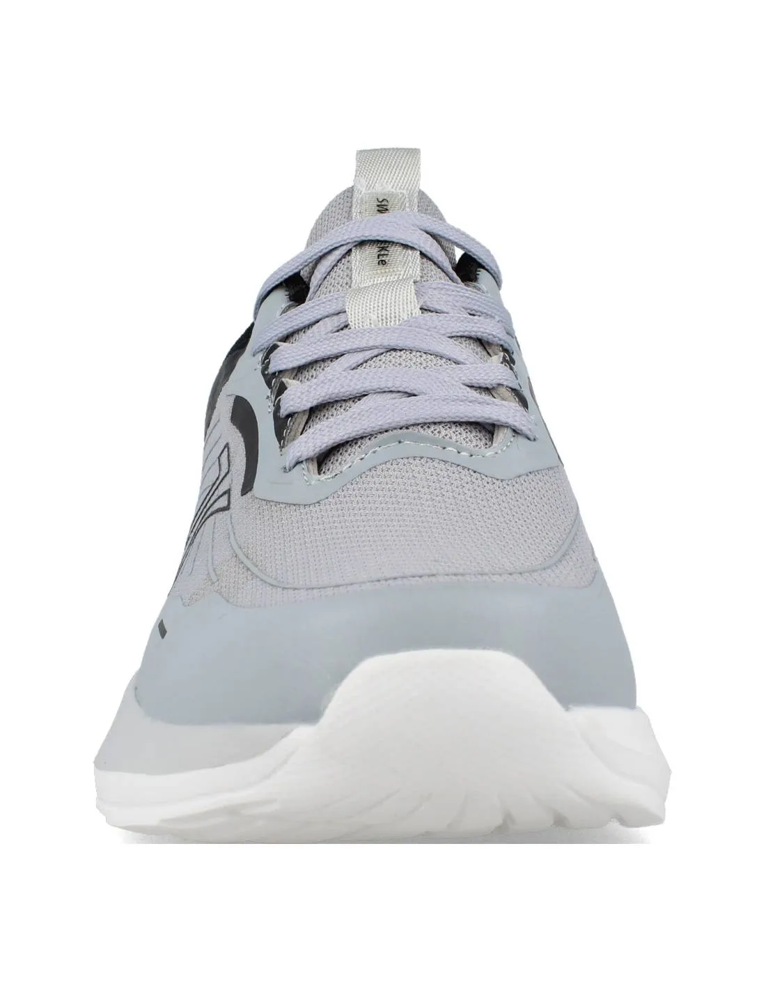 SWDEN KLE  DEPORTIVA NYLON GRIS CORDONES