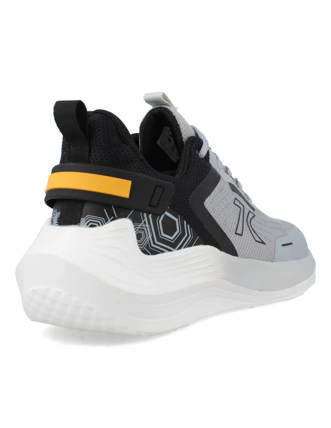 SWDEN KLE  DEPORTIVA NYLON GRIS CORDONES