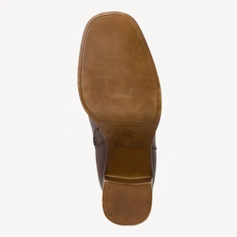 TAMARIS 25032 Marrón Botín liso tacón alto mujer