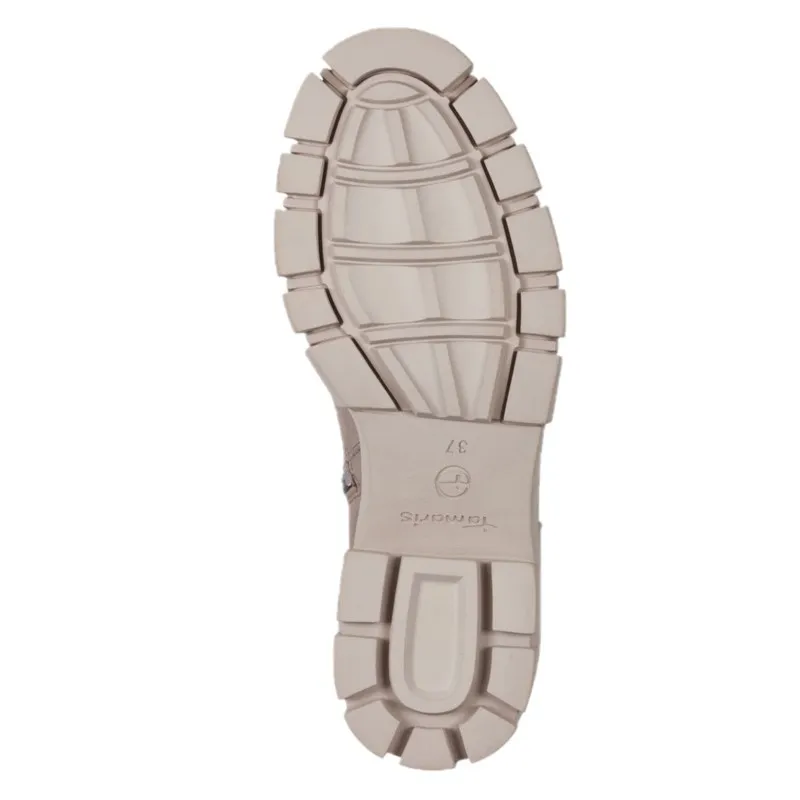 TAMARIS 26417 Grey Botín liso pelo tacón medio mujer