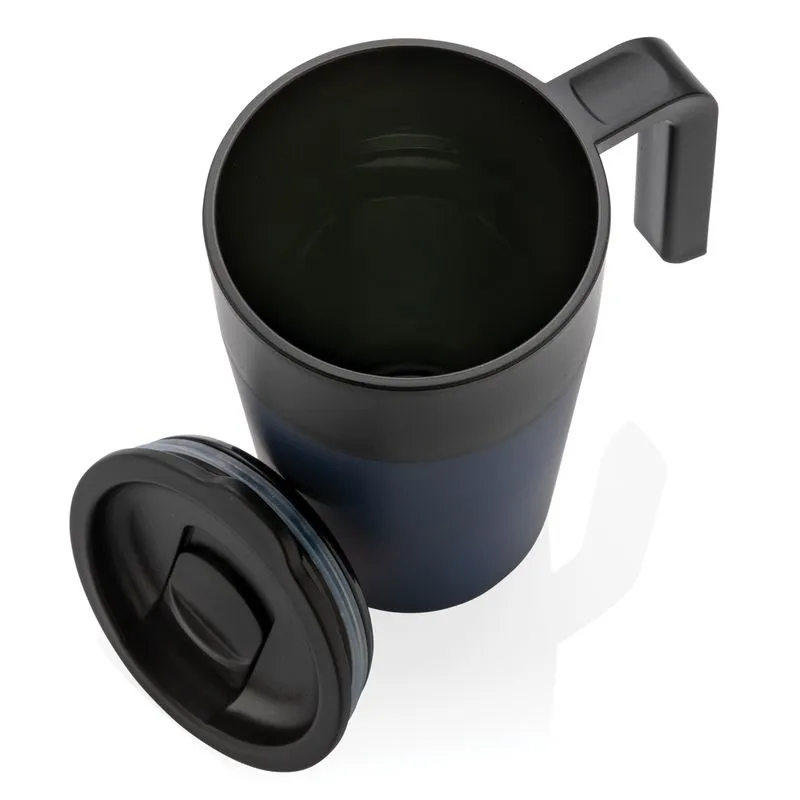 Taza corporativa antigoteo con asa 480 ml GRS
