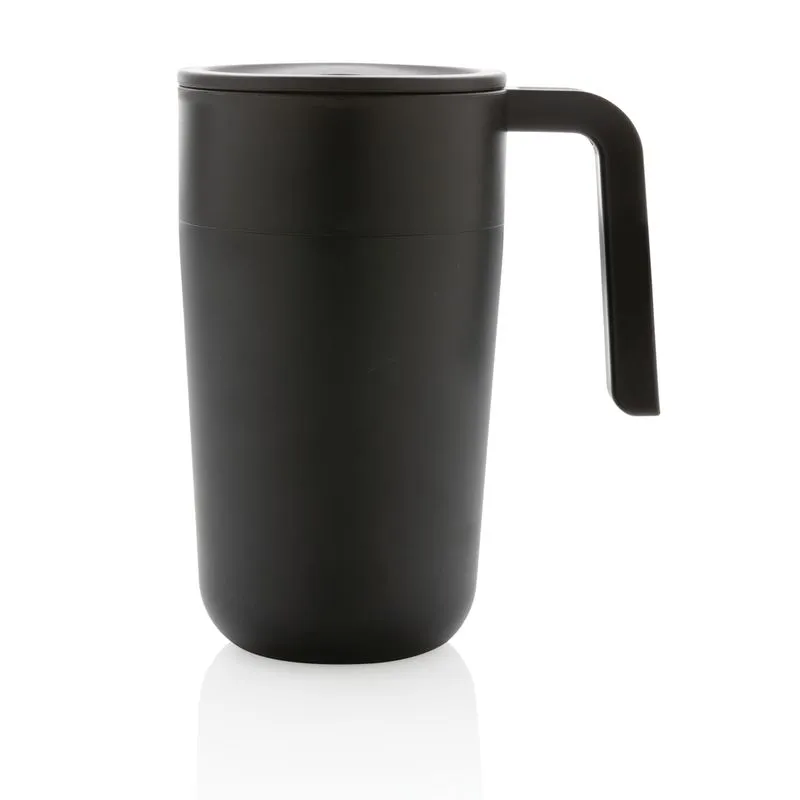 Taza corporativa antigoteo con asa 480 ml GRS
