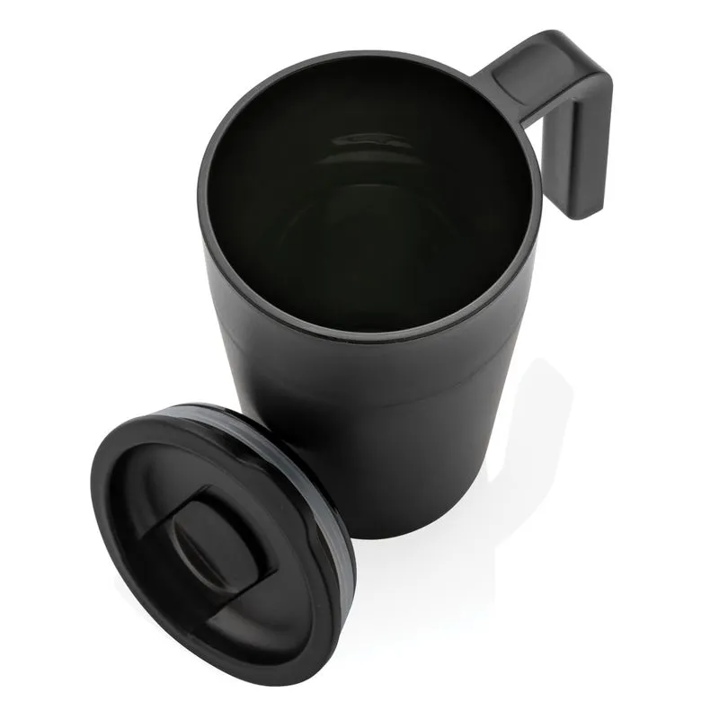 Taza corporativa antigoteo con asa 480 ml GRS