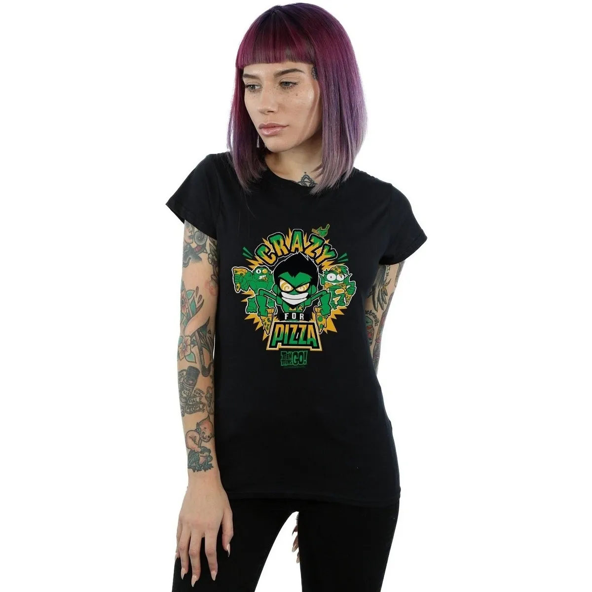 Teen Titans Go Crazy For Pizza