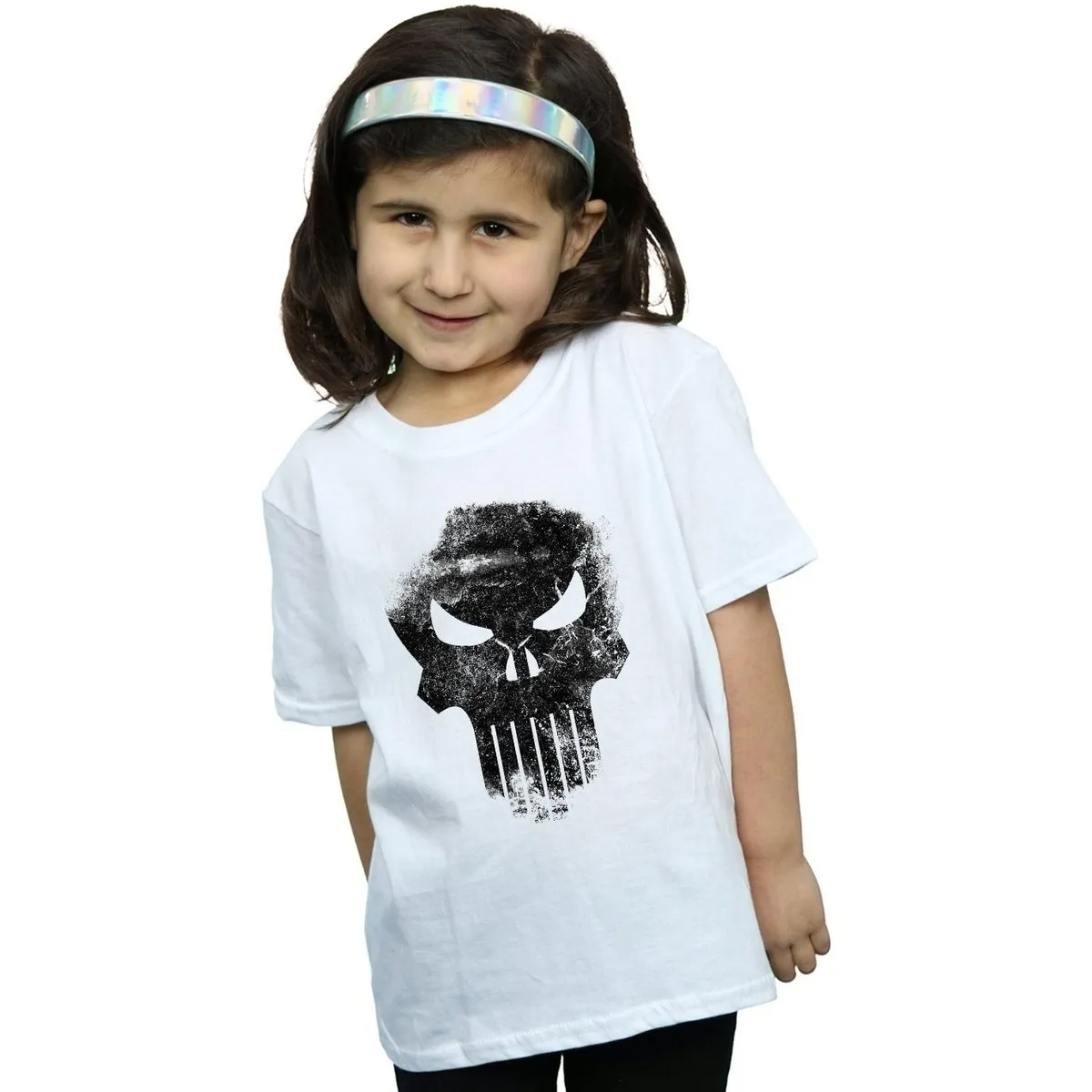 The Punisher Distrressed Skull