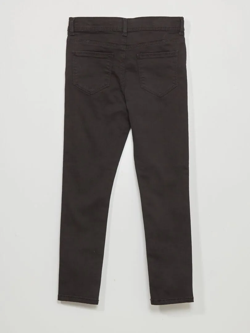 VAQUEROS PITILLO DE 5 BOLSILLOS  NEGRO