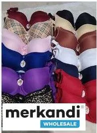 Venta al por mayor de sujetadores de mujer, de alta calidad, amplia gama de colores.