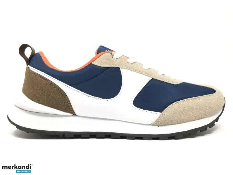 Venta al por mayor de zapatos deportivos de marca para hombre: modelos y tamaños variados 40/45, MOQ 1000 pares a 8.99 cada uno