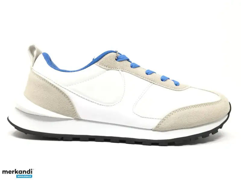 Venta al por mayor de zapatos deportivos de marca para hombre: modelos y tamaños variados 40/45, MOQ 1000 pares a 8.99 cada uno