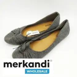 VENTA MAYORISTA DE CALZADO  LOTE DE BAILARINAS PARA MUJER DE MARCAS EUROPEAS