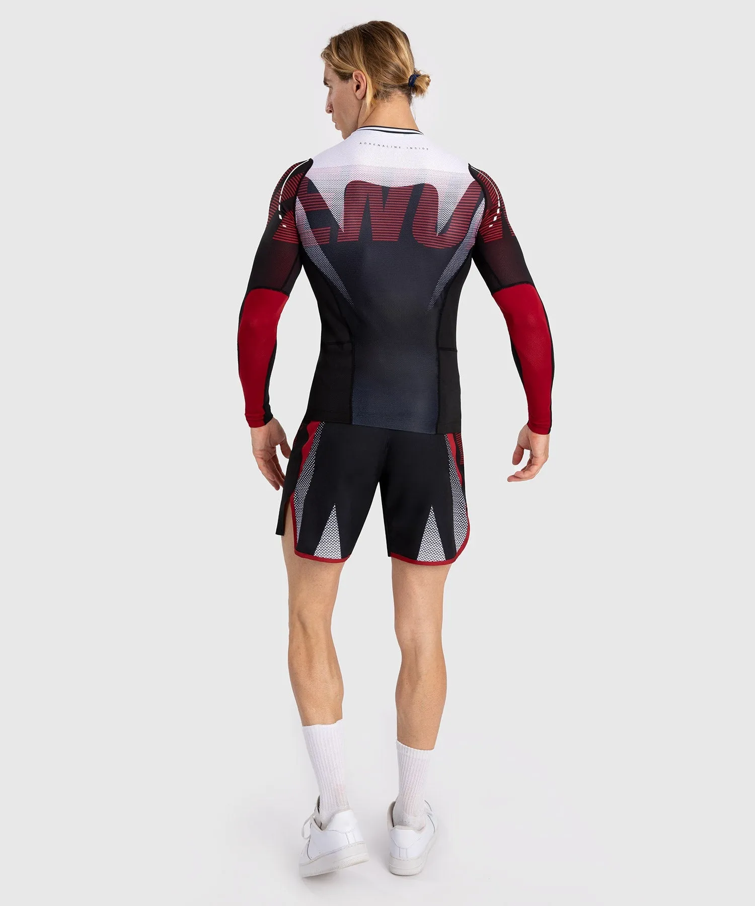 VENUM ADRENALINE RASHGUARD DE MANGA LARGA PARA HOMBRE  RED