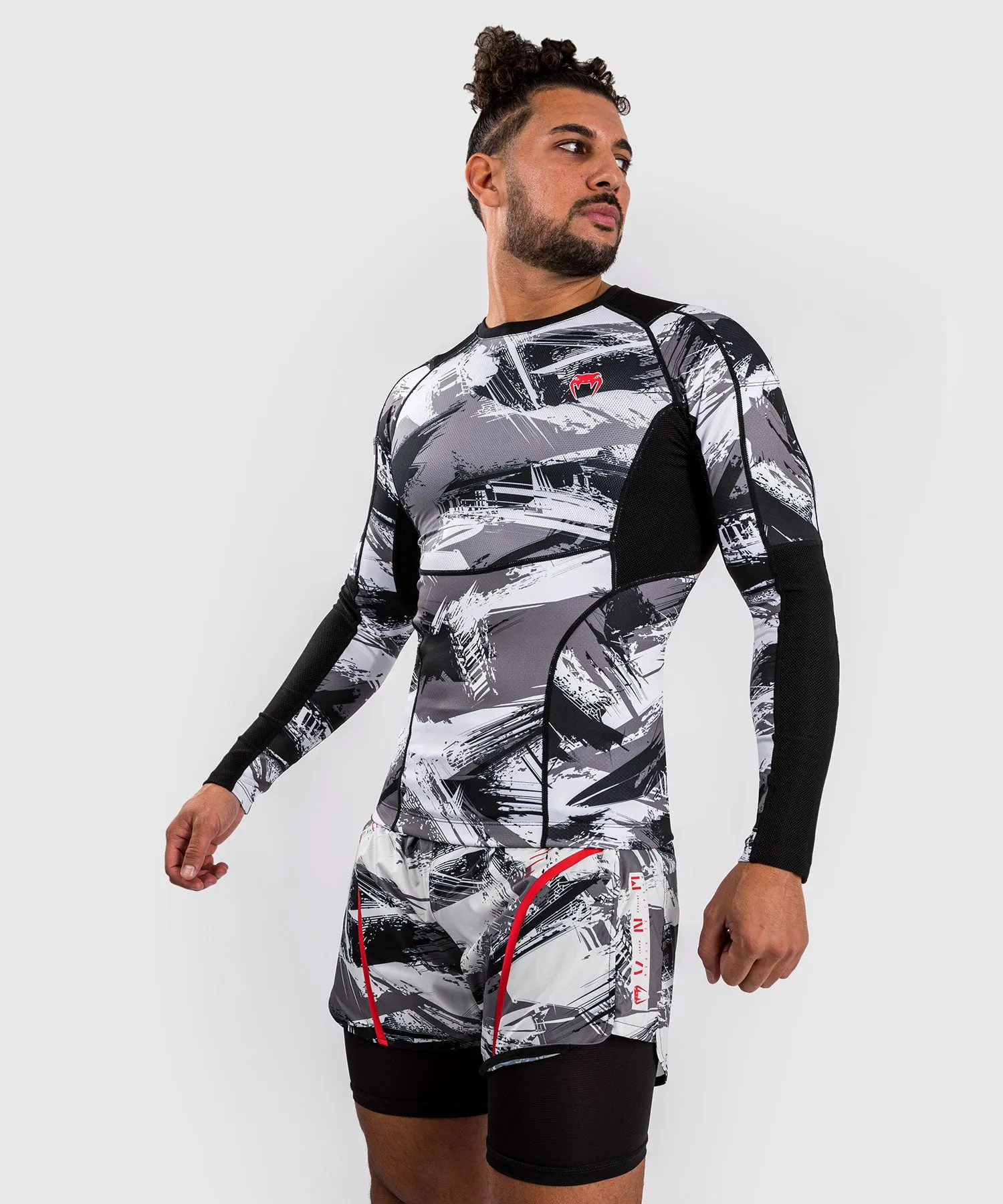 VENUM ELECTRON 3.0 LYCRA MANGA LARGA   GRIS/ROJO