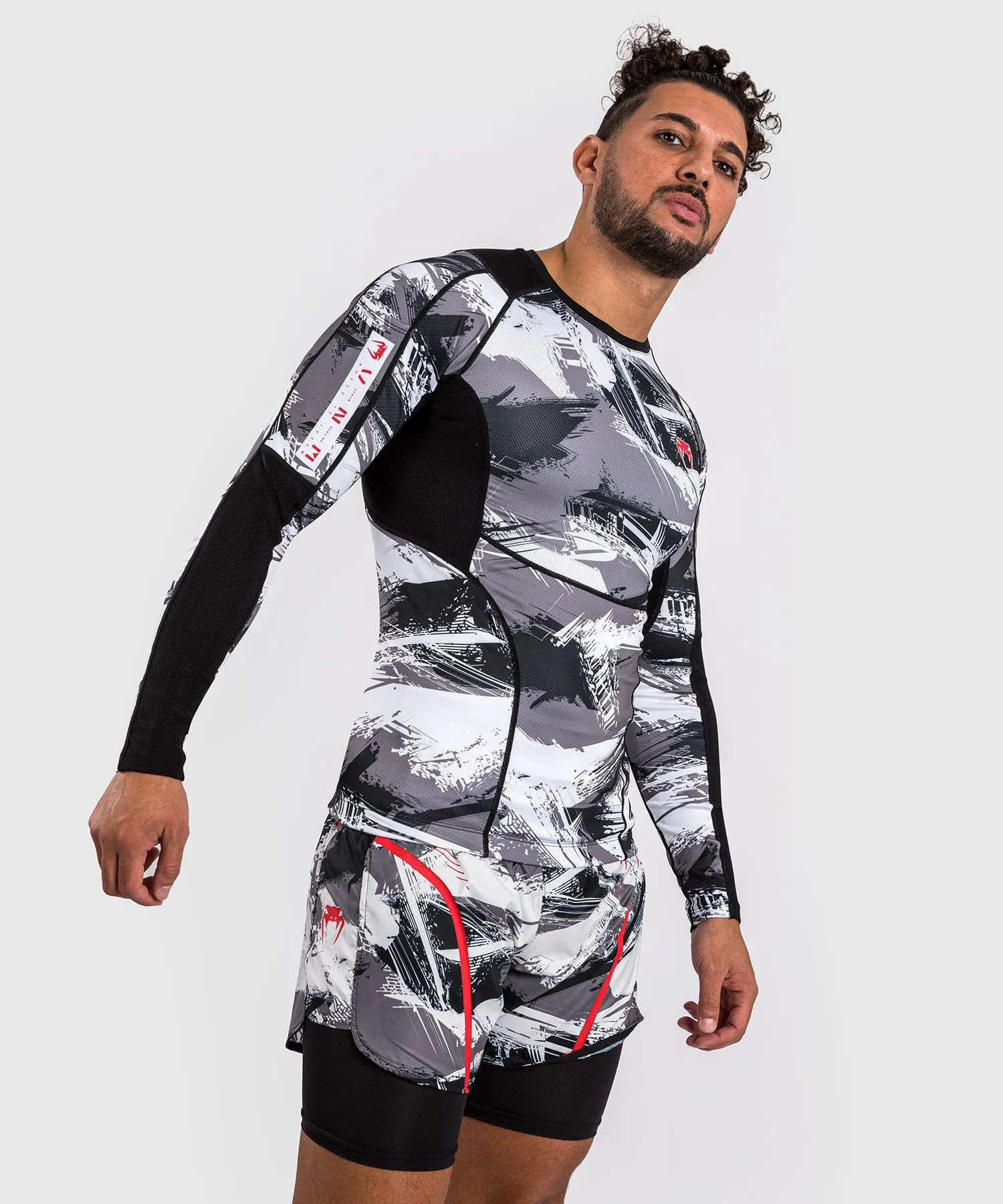 VENUM ELECTRON 3.0 LYCRA MANGA LARGA   GRIS/ROJO