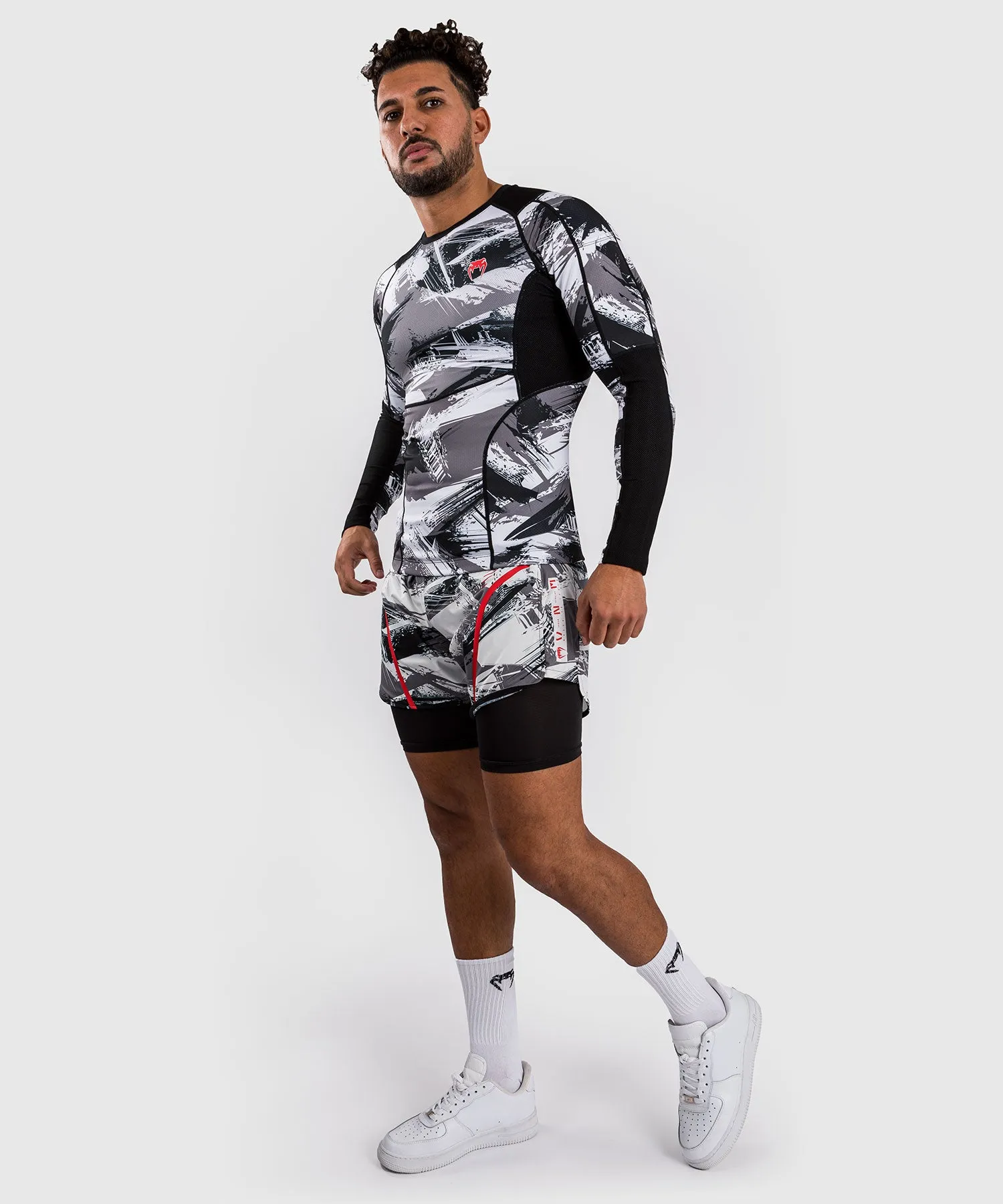 VENUM ELECTRON 3.0 LYCRA MANGA LARGA   GRIS/ROJO