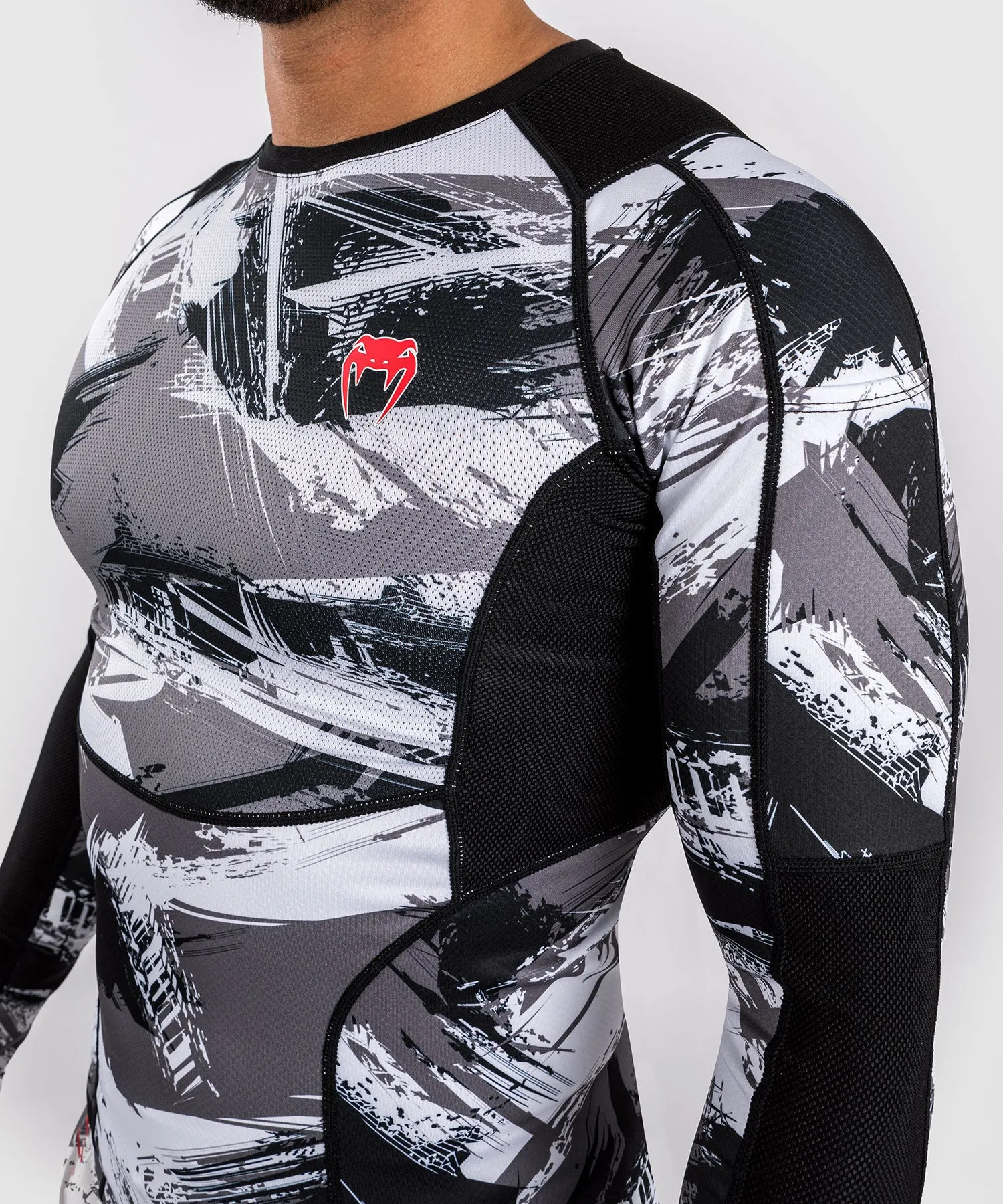 VENUM ELECTRON 3.0 LYCRA MANGA LARGA   GRIS/ROJO