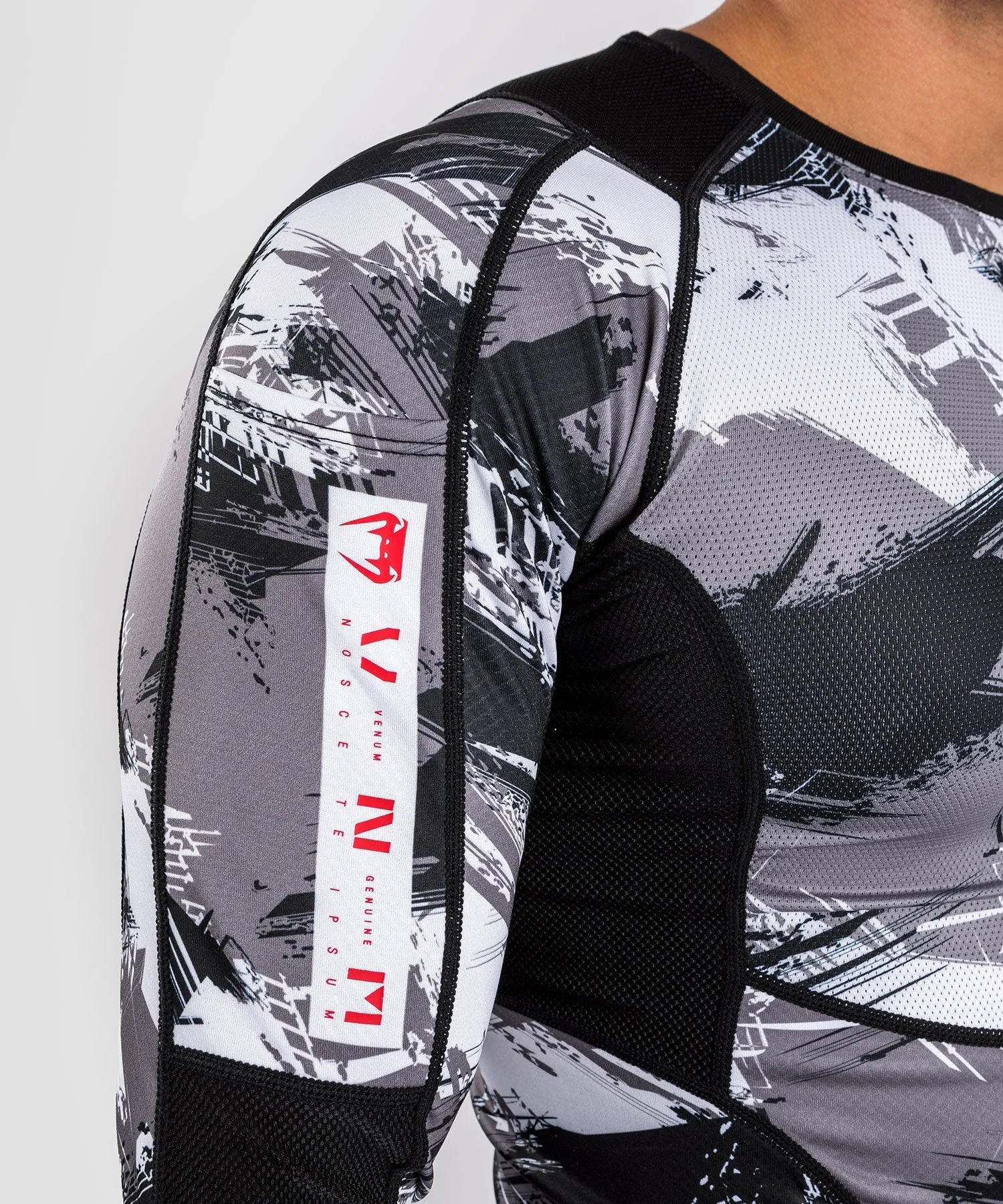 VENUM ELECTRON 3.0 LYCRA MANGA LARGA   GRIS/ROJO