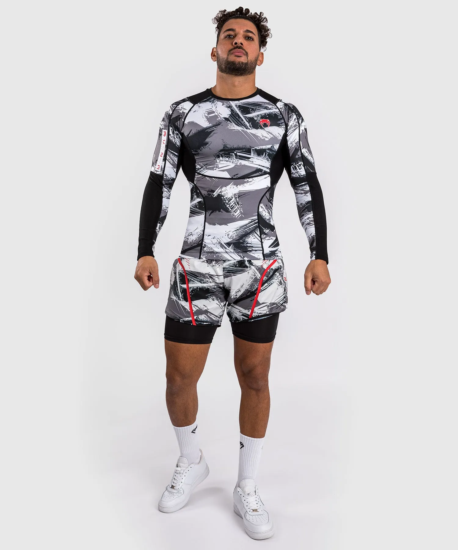 VENUM ELECTRON 3.0 LYCRA MANGA LARGA   GRIS/ROJO