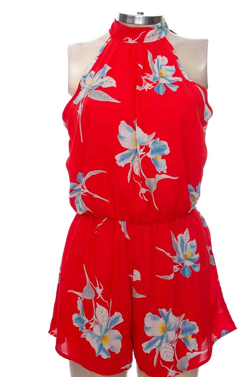VESTIDO / ENTERIZO COLOR ROJO  PINK OWL