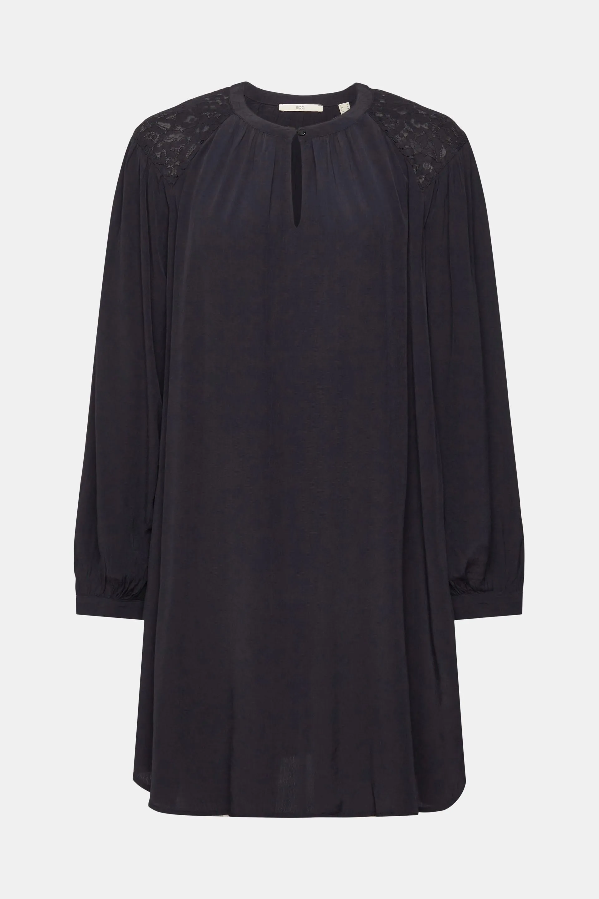 Vestido con detalles de encaje