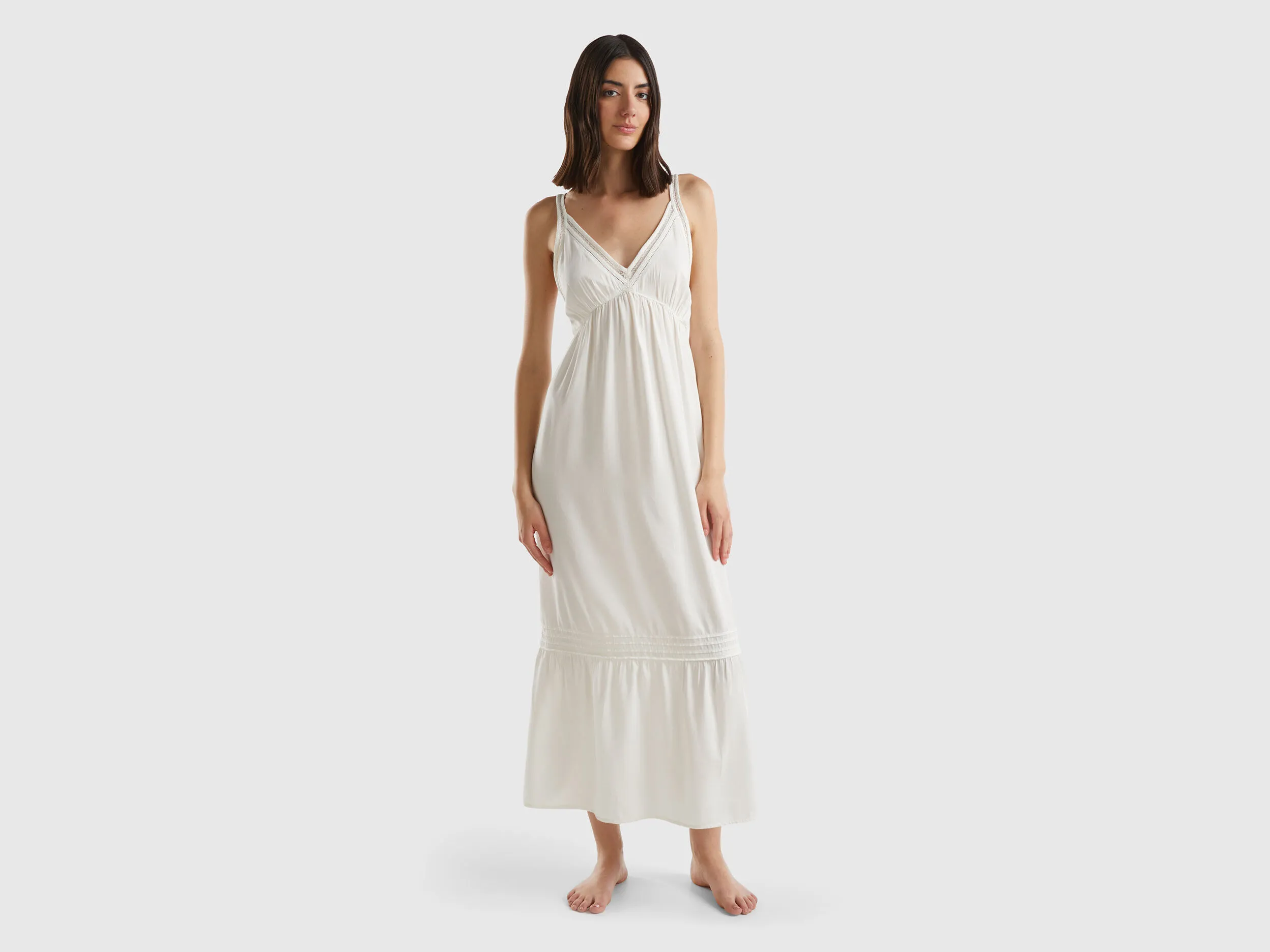 Vestido en mezcla de algodón y Modal®