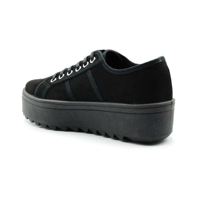 VICTORIA 109310 Zapatilla plataforma sierra cordones mujer