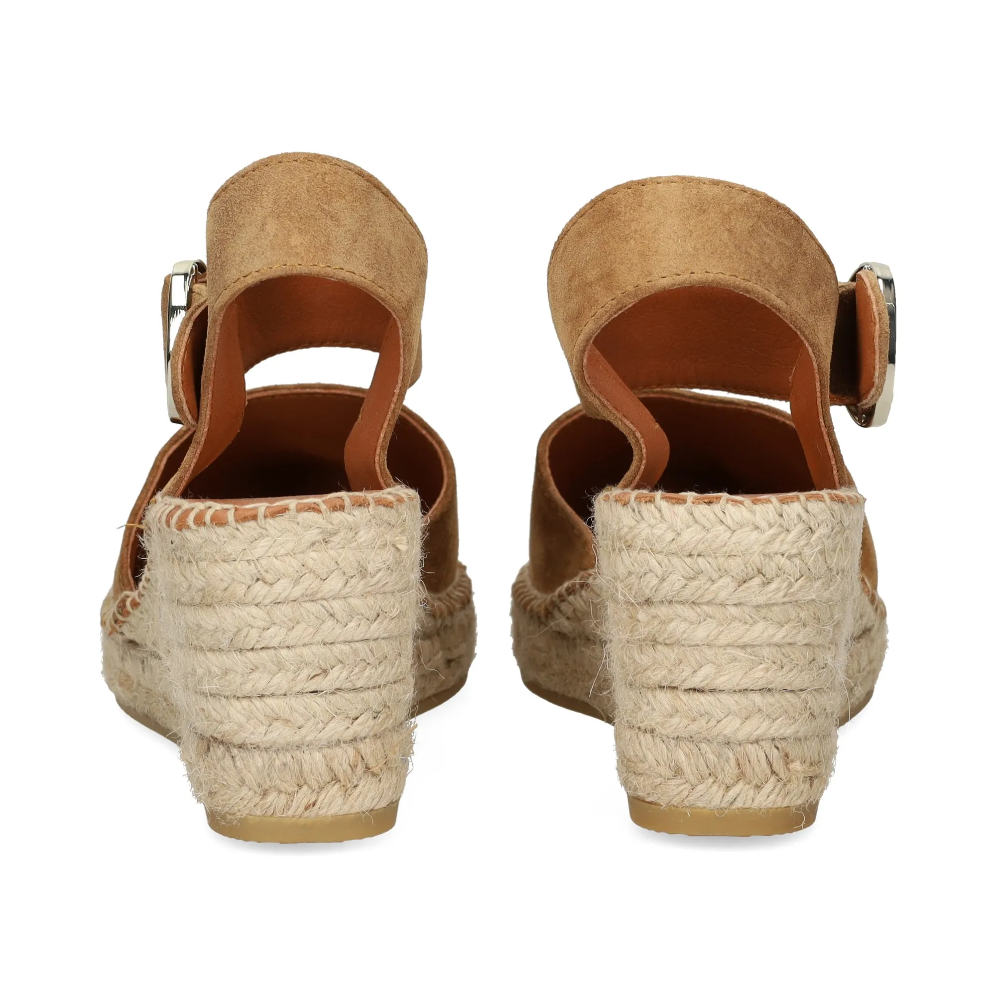VIGUERA Zapatos cuña WHISKEY