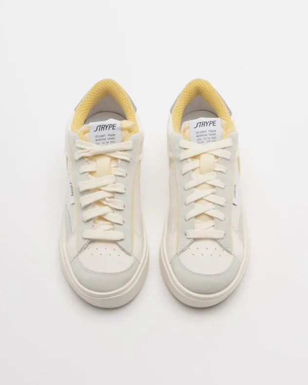 Zapatillas blancas Strype ST4001 Blanco