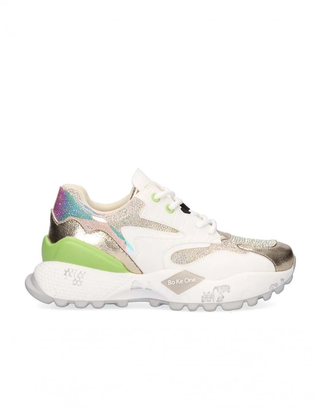 Zapatillas Brillos Plataforma EXÉ