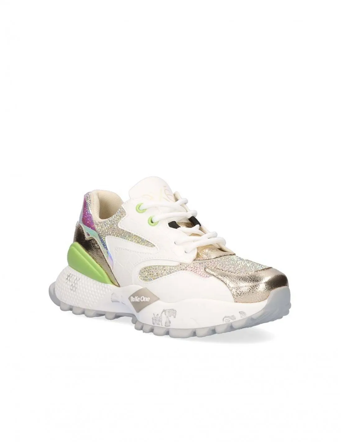 Zapatillas Brillos Plataforma EXÉ