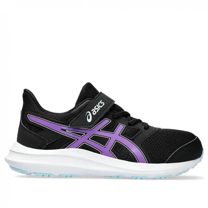 Zapatillas deporte Asics jolt 4 negras con logo cyberlila