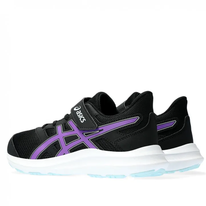 Zapatillas deporte Asics jolt 4 negras con logo cyberlila