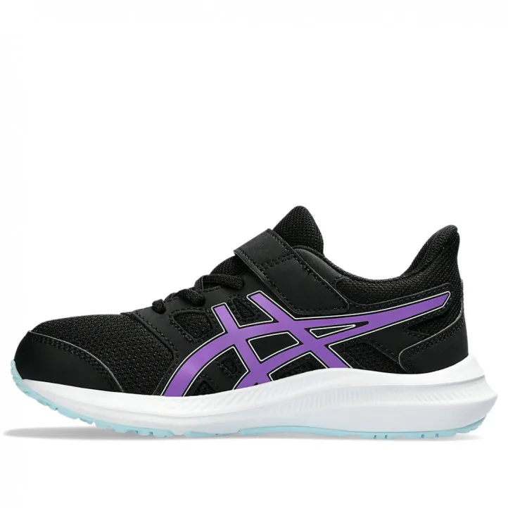 Zapatillas deporte Asics jolt 4 negras con logo cyberlila