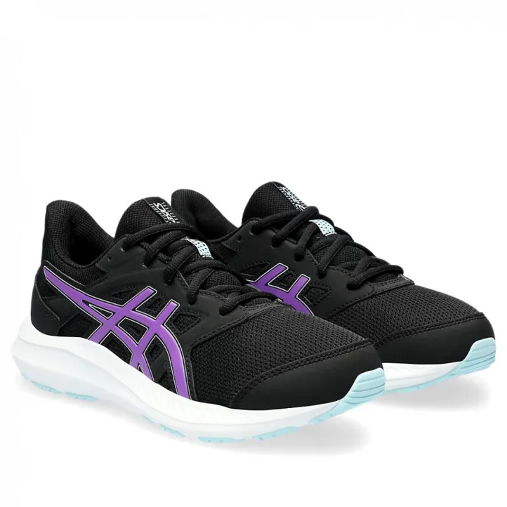 Zapatillas deporte Asics jolt 4 negras con logo cyberlila