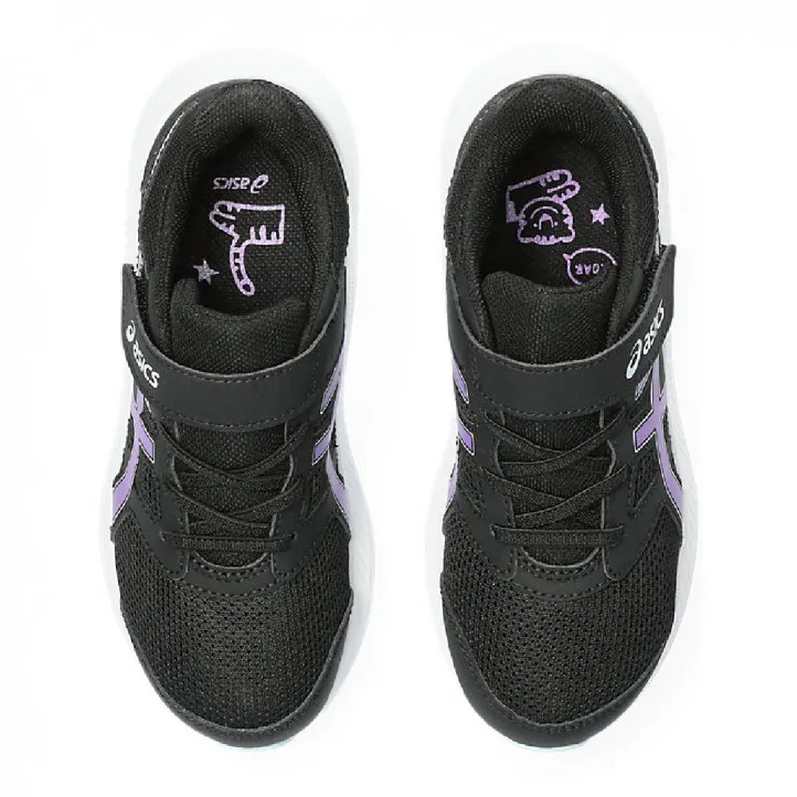 Zapatillas deporte Asics jolt 4 negras con logo cyberlila