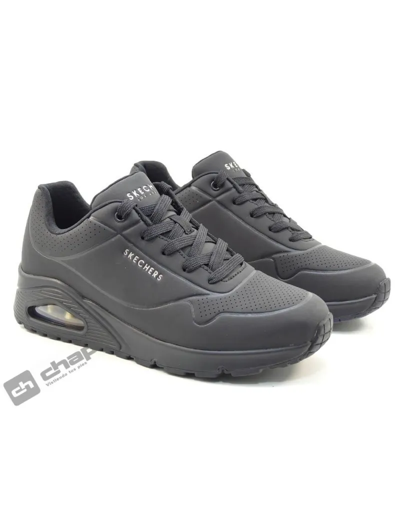 Zapatillas Deportiva Negro Skechers 73690